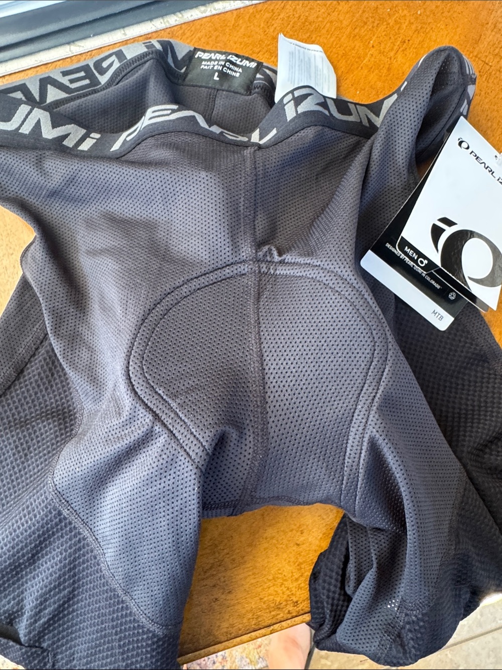 Pearl Izumi Black Men's Padded Cycling Shorts